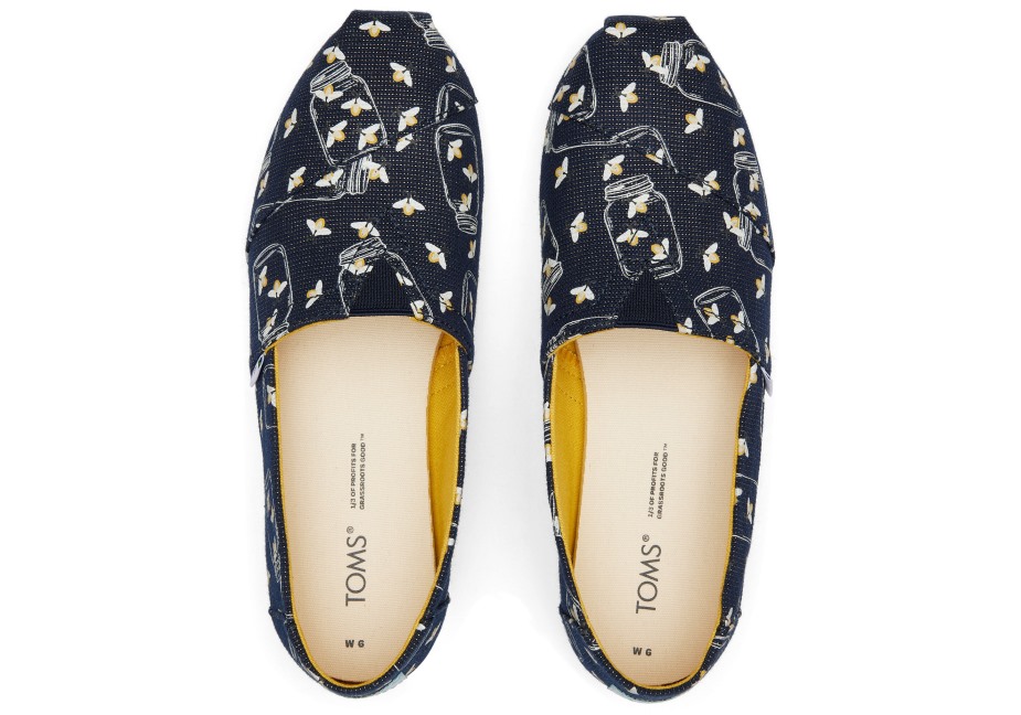 Toms Alpargata Ateşböcekleri Donanma Parıltısı