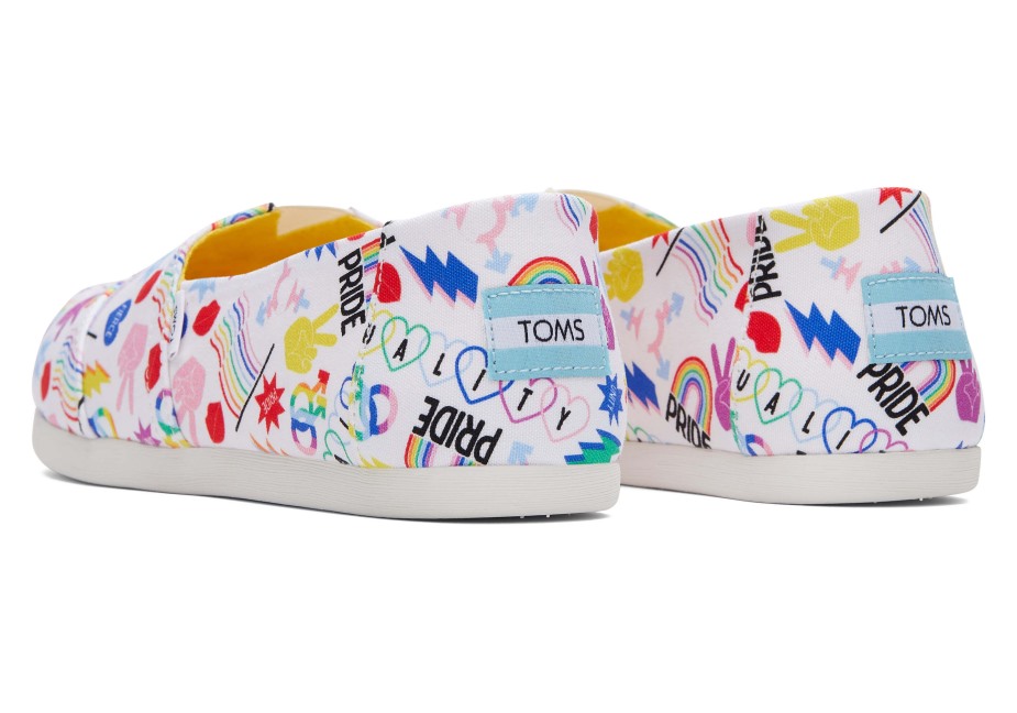 Toms Birlik Gurur Alpargata çoklu Baskı