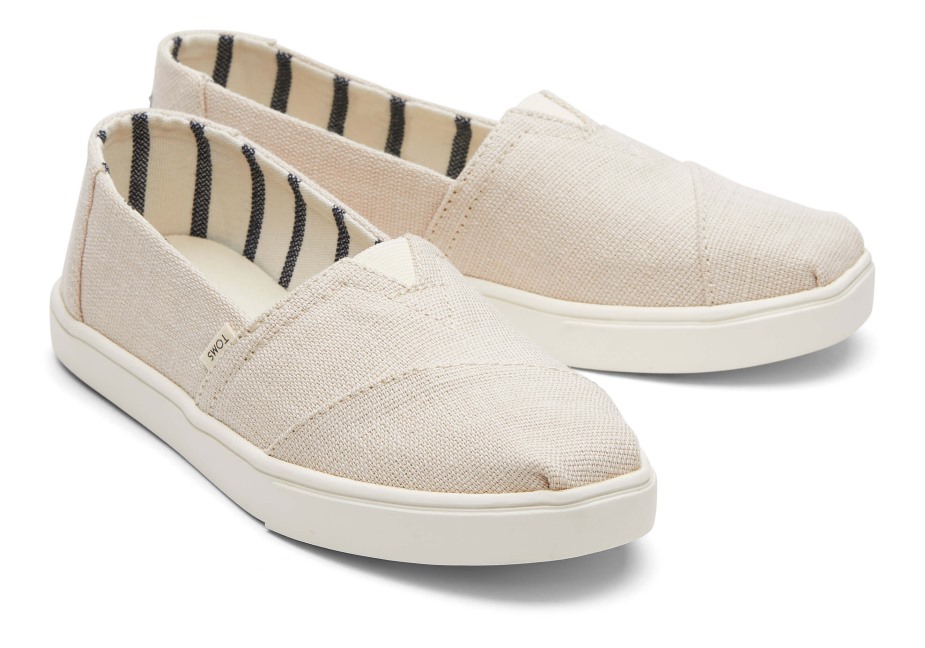 Toms Alpargata çanak Taban Kayması Doğal