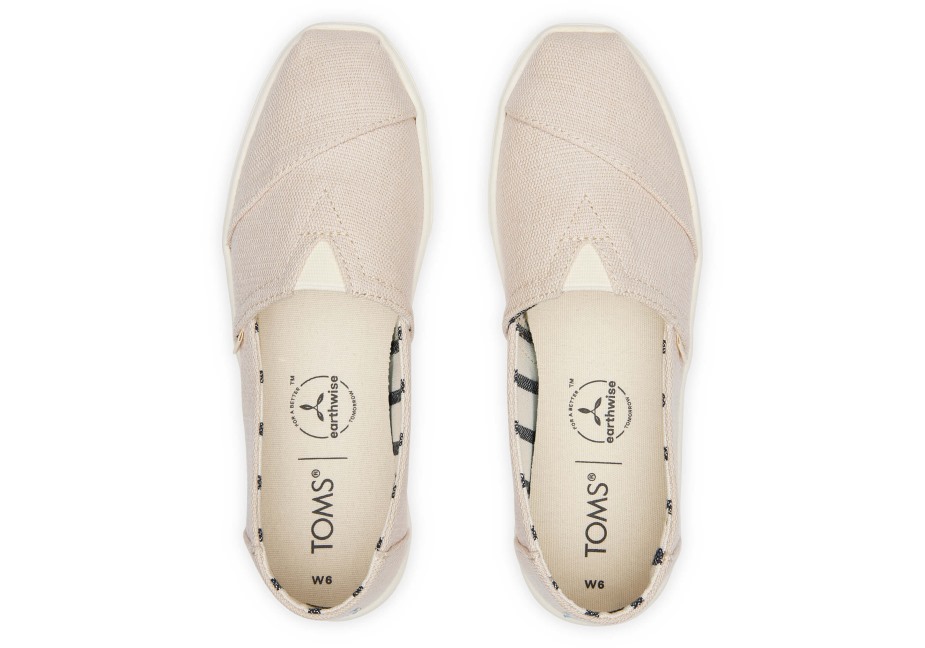 Toms Alpargata çanak Taban Kayması Doğal