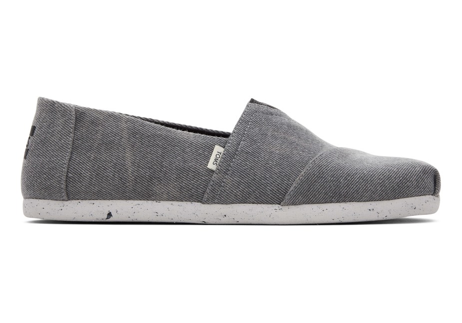 Toms Alpargata Sıkıntılı Dimi Siyah Sıkıntılı