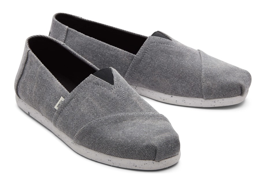 Toms Alpargata Sıkıntılı Dimi Siyah Sıkıntılı