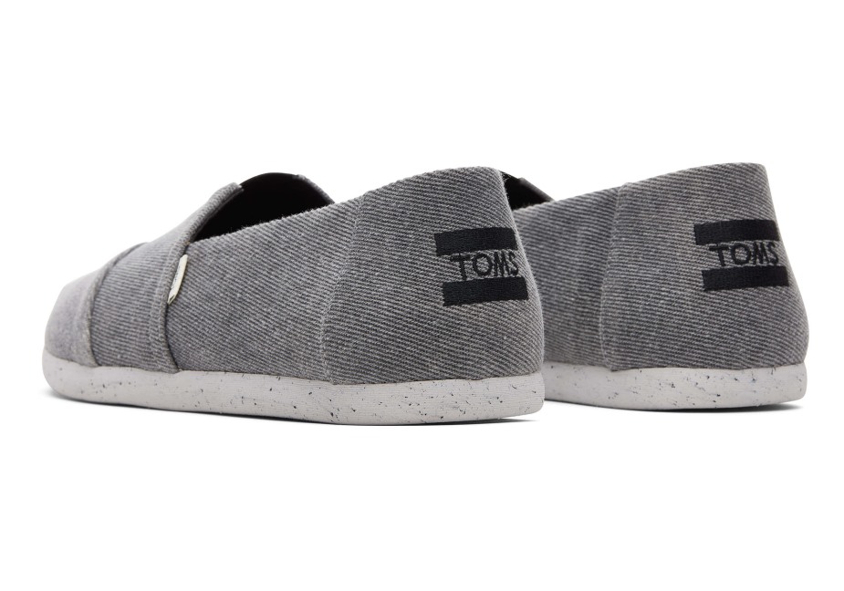 Toms Alpargata Sıkıntılı Dimi Siyah Sıkıntılı