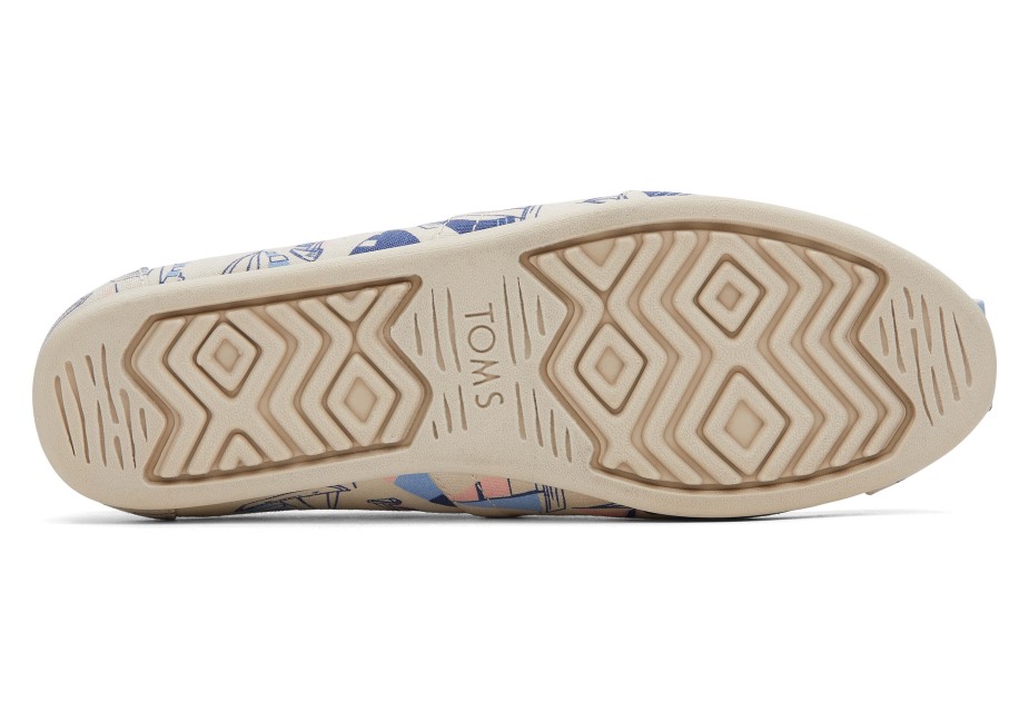 Toms Yelkenli Tekneler Alpargata Doğal Yelkenli Tekneler