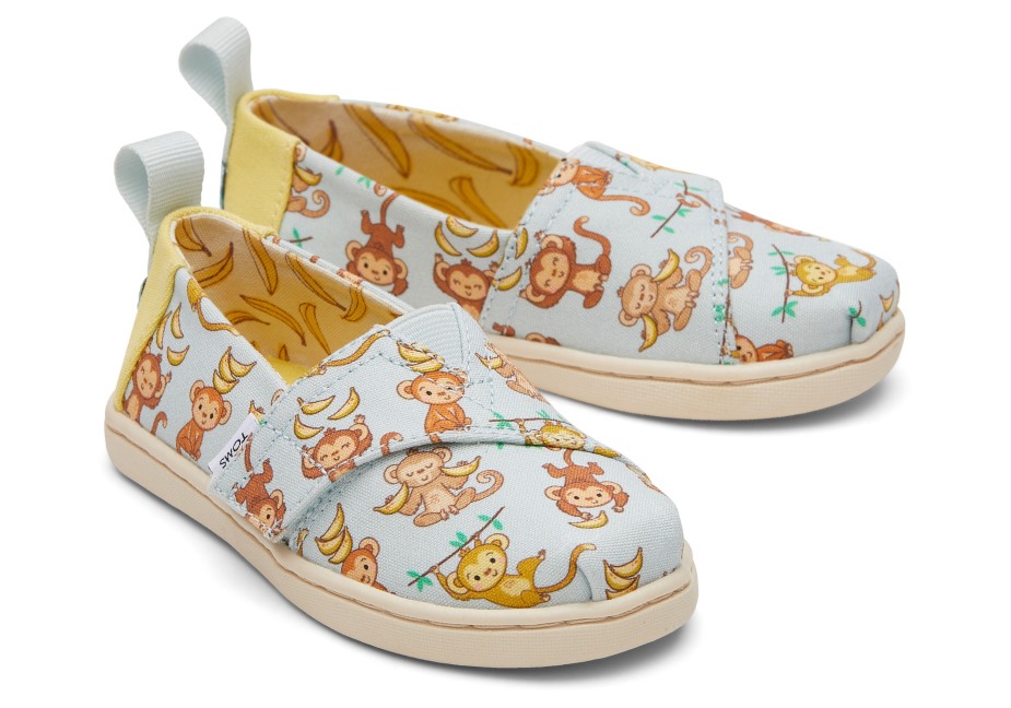 Toms Maymun Iş Alpargata Açık Mavi