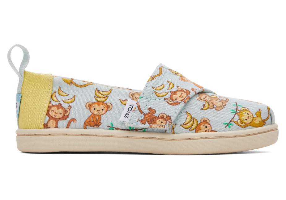 Toms Maymun Iş Alpargata Açık Mavi