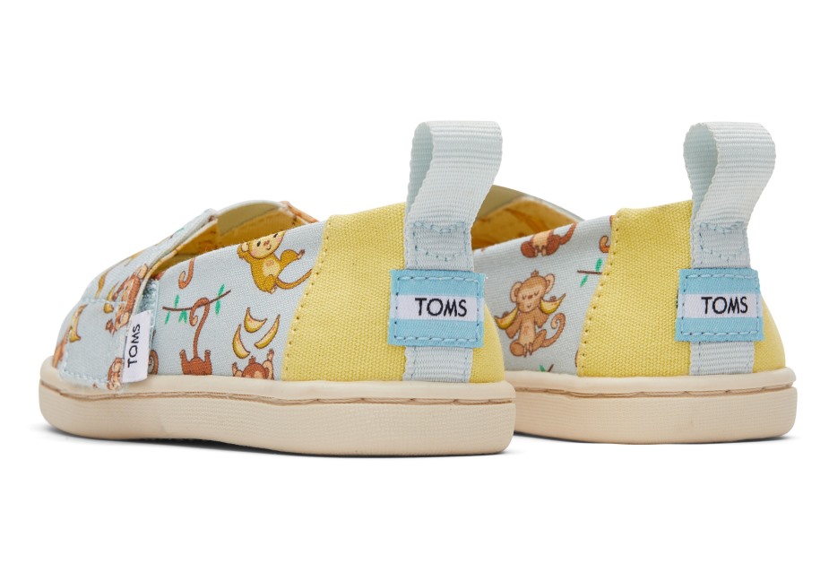Toms Maymun Iş Alpargata Açık Mavi