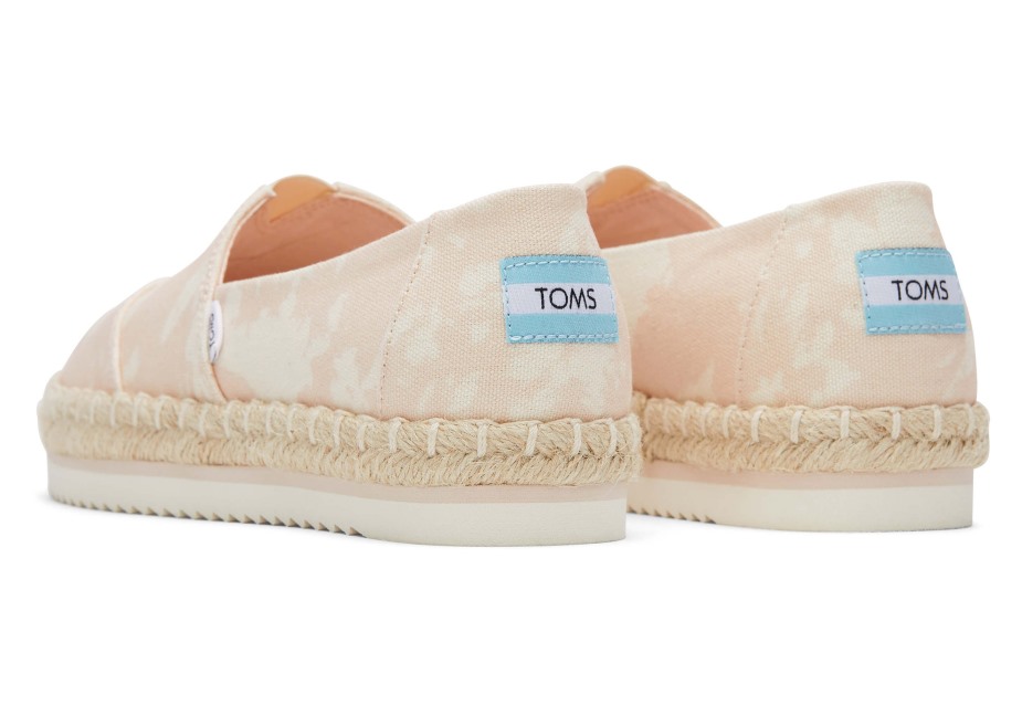 Toms Alpargata Halat Platformu Güneşte Solmuş Tuval