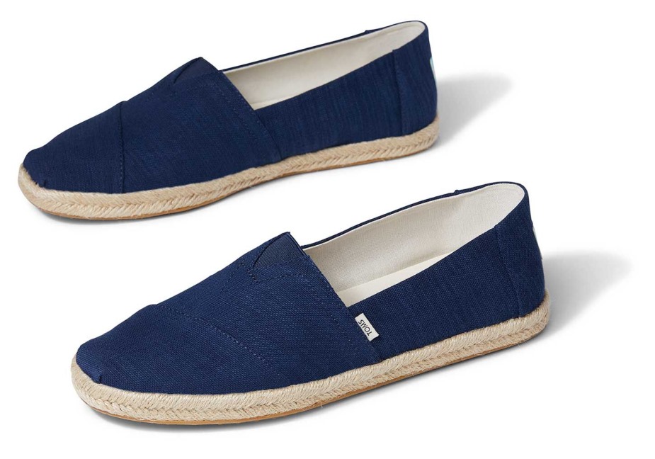 Toms Espadrille Espadrille Lacivert Koyu