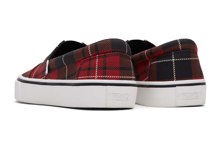 Toms Fenix Kırmızı Tartan
