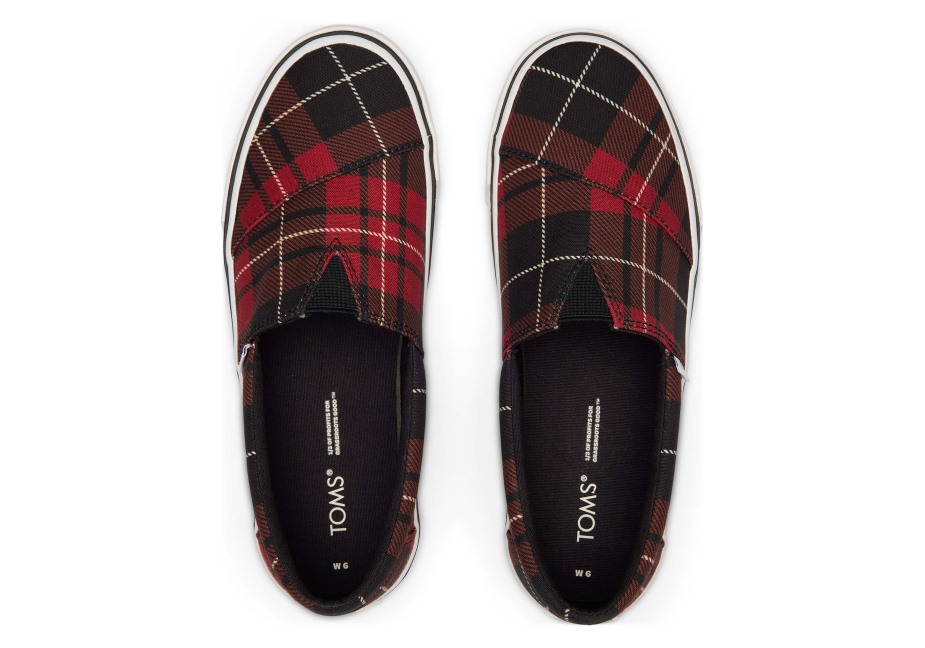 Toms Fenix Kırmızı Tartan