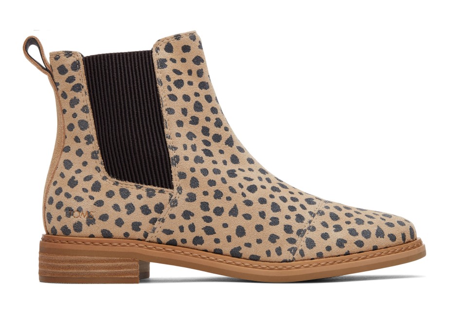 Toms Charlie Bootie Bronz çita