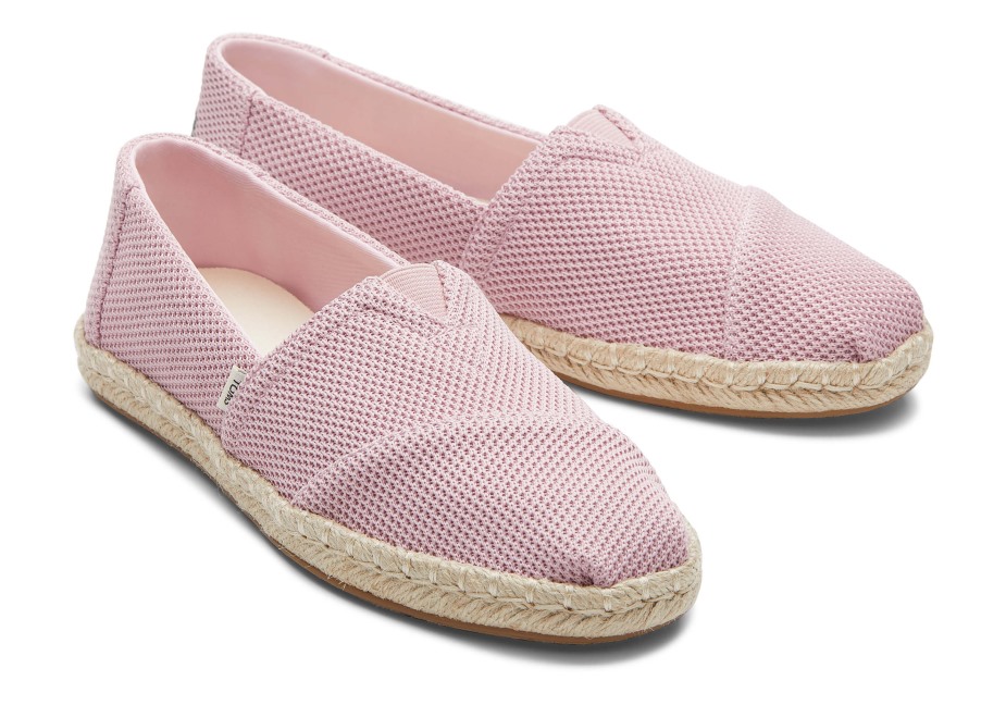 Toms Espadrille Alpargata Tebeşirli Pembe Repreve