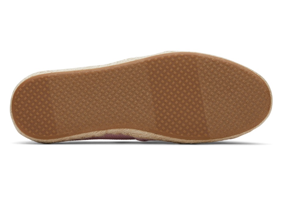 Toms Espadrille Alpargata Tebeşirli Pembe Repreve