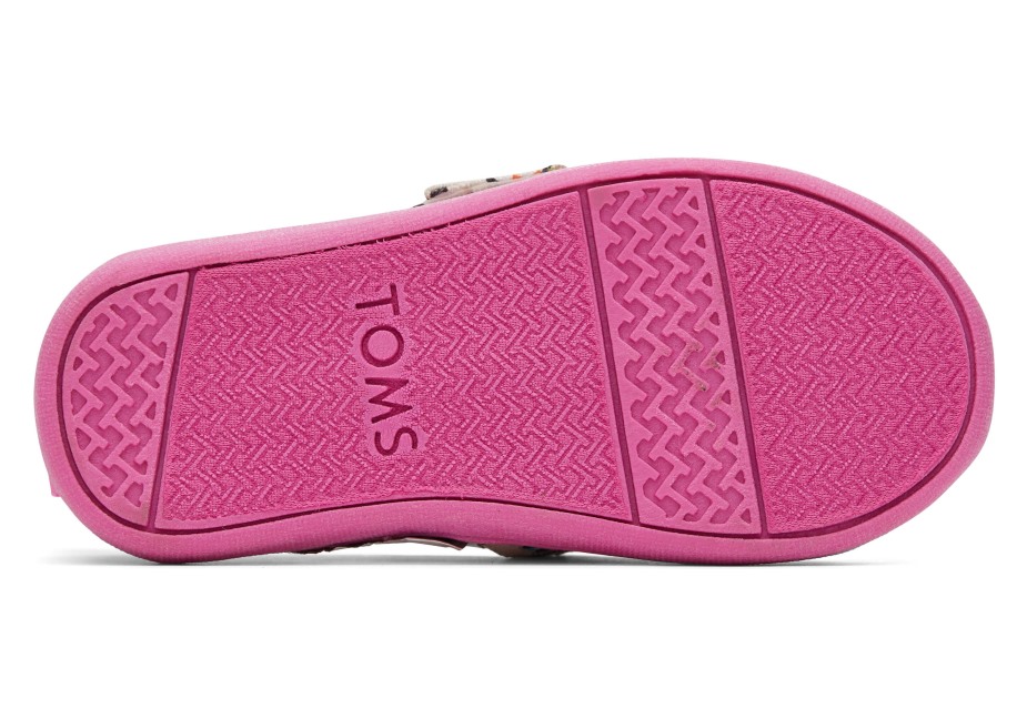 Toms Minik Alpargata Panda Partisi Doğal Huş Ağacı
