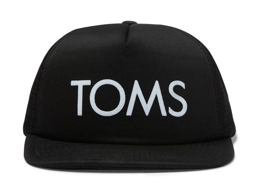 Toms Toms Kamyon şoförü şapkası Siyah