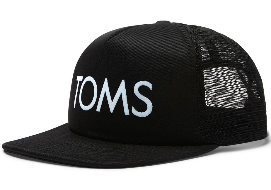 Toms Toms Kamyon şoförü şapkası Siyah