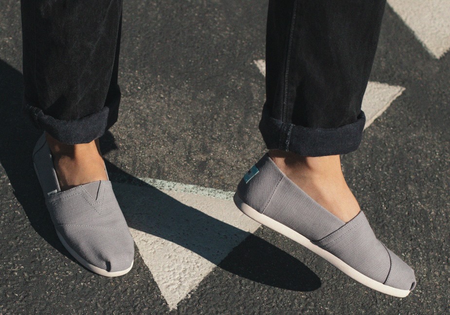 Toms Gri Alpargata Grisi