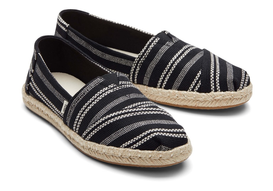 Espadril Espadril Siyah Tomlar