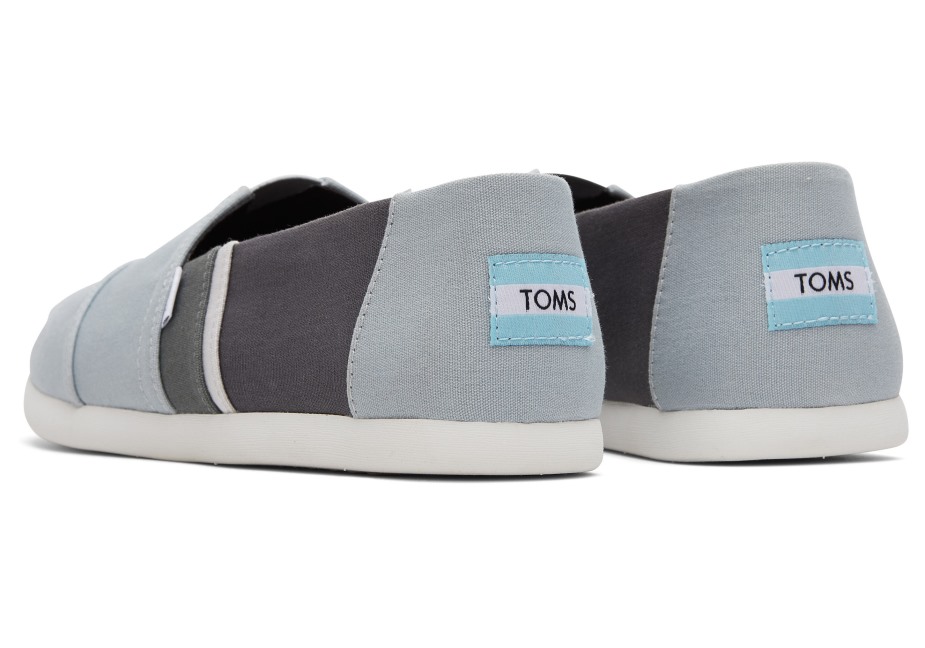 Toms Alpargata Renk Bloğu Taş Grisi
