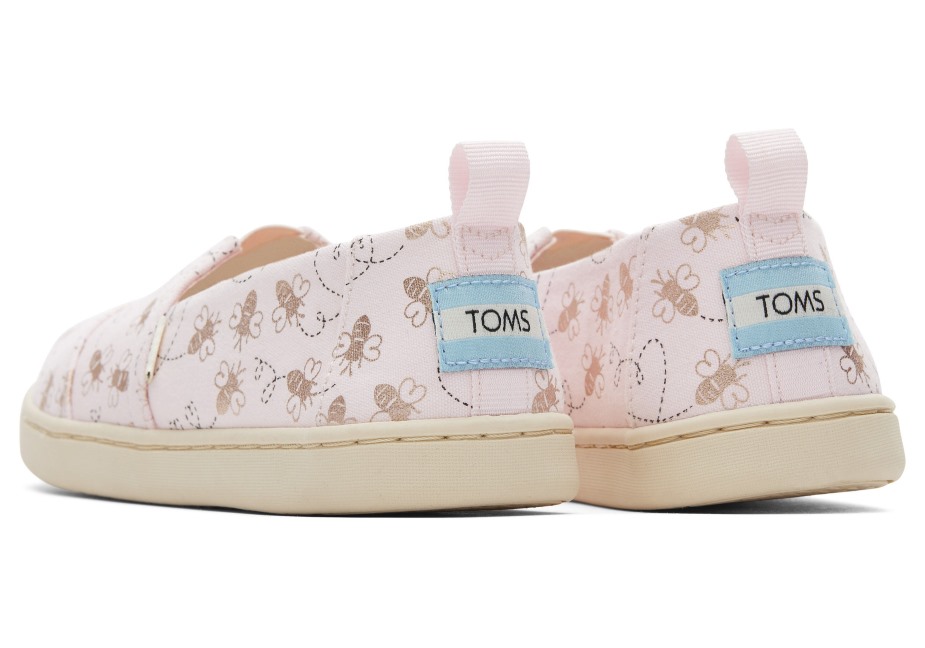 Toms Gençlik Alpargata Arı Madeni Pembe Folyo