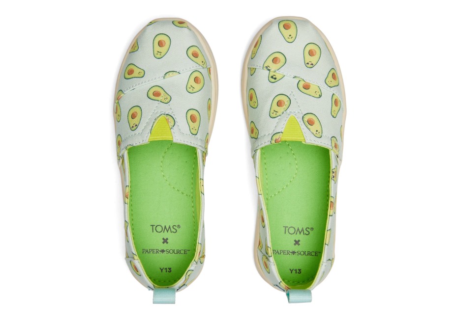 Toms Gençlik Alpargata Kağıt Kaynağı ışık Aqua