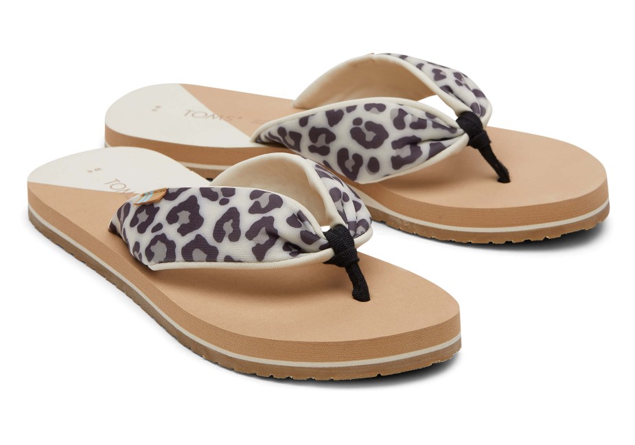 Toms Piper Parmak Arası Terlik Geri Almak Kar Leoparı