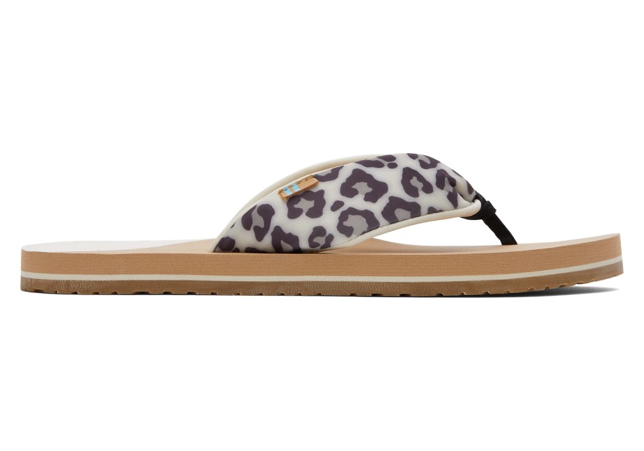 Toms Piper Parmak Arası Terlik Geri Almak Kar Leoparı