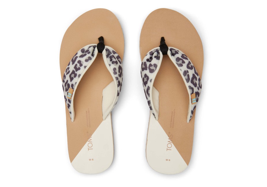 Toms Piper Parmak Arası Terlik Geri Almak Kar Leoparı