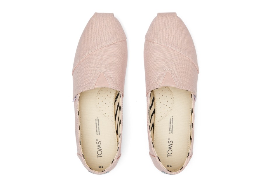 Toms Alpargata Miras Tuval Bulutlu Pembe