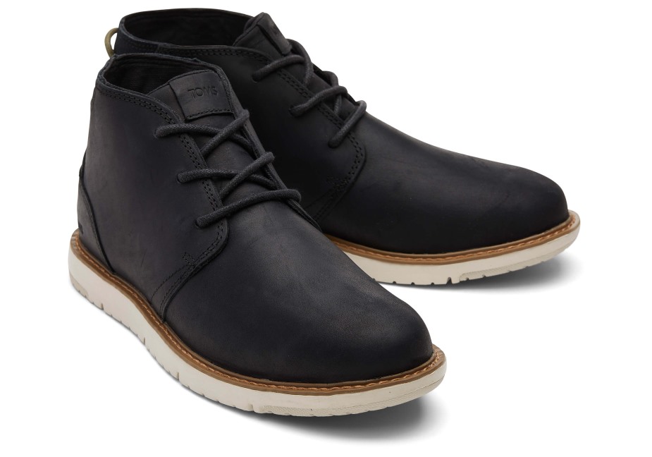 Toms Navi Bot Suya Dayanıklı Siyah