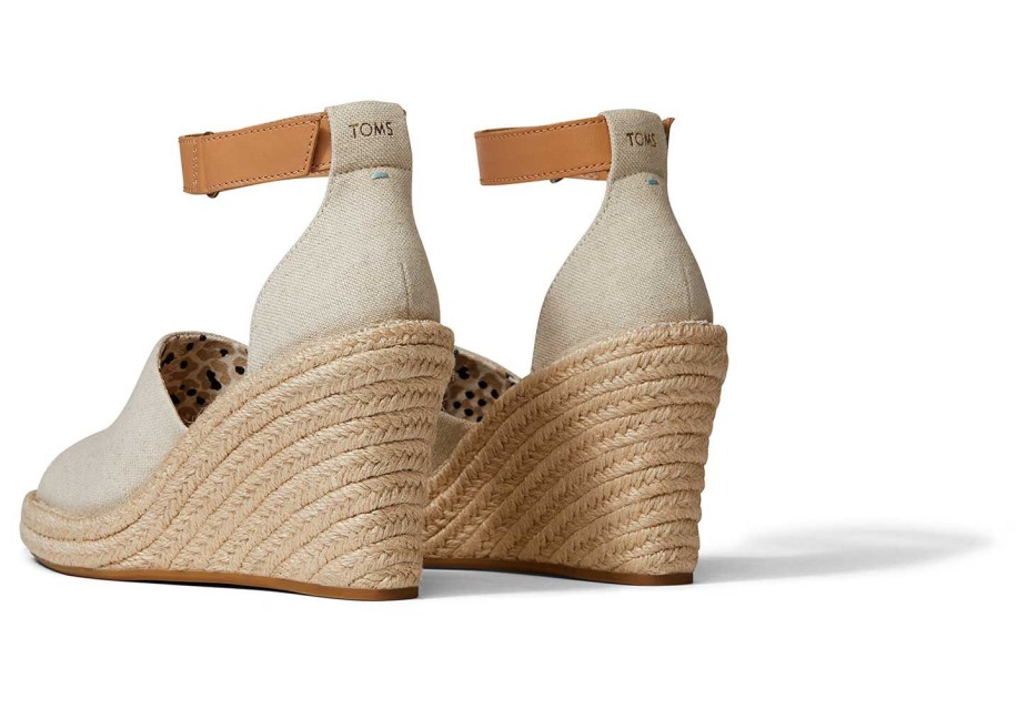 Toms Marisol Dolgu Topuk Doğal
