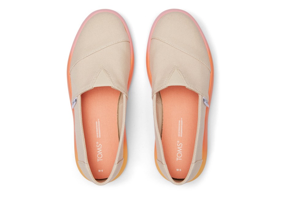 Toms Ebegümeci Alpargata Doğal