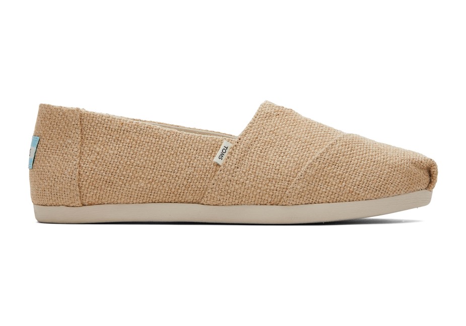 Toms çuval Bezi Espadrilles Doğal çuval Bezi