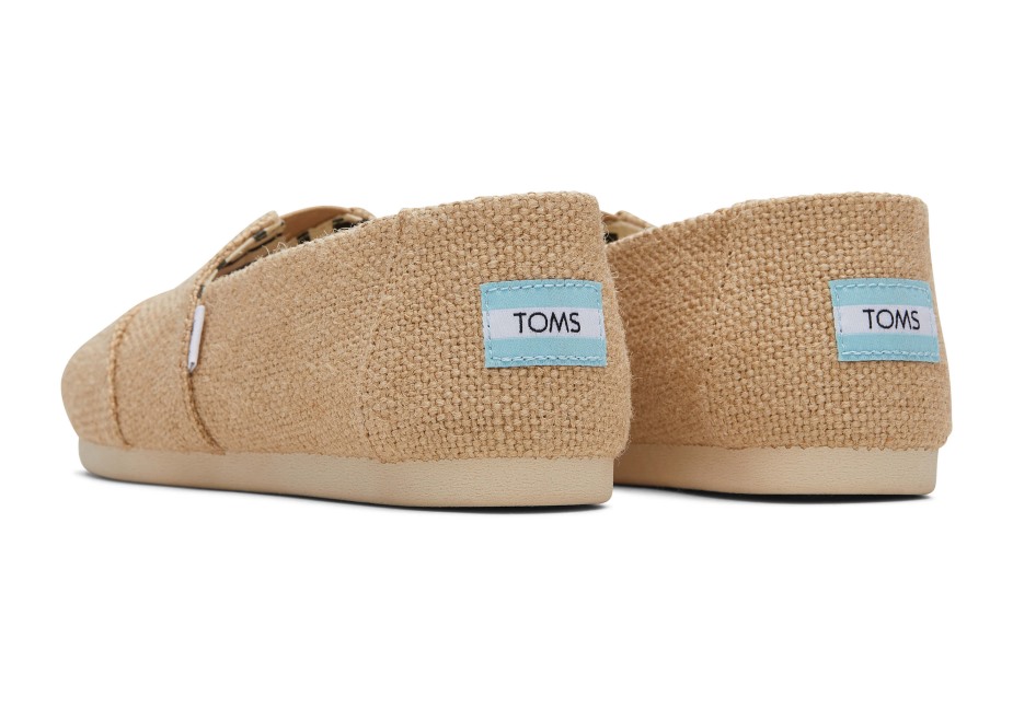 Toms çuval Bezi Espadrilles Doğal çuval Bezi