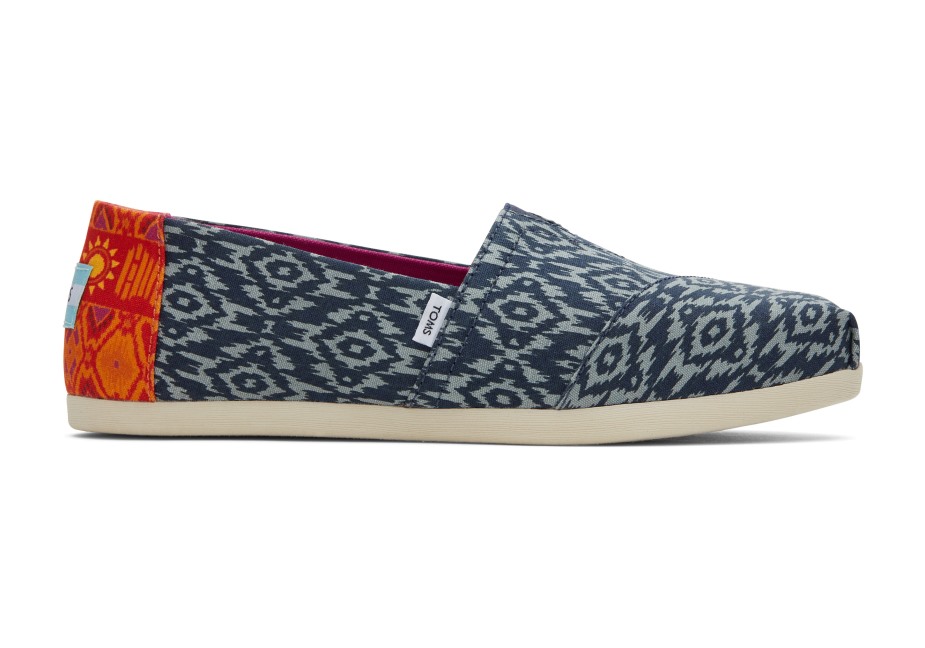 Toms Espadrilles Ikat Elmaslar Ikat Lacivert