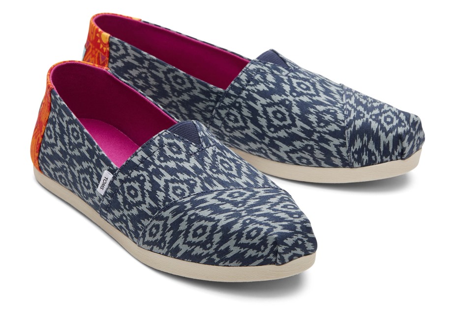 Toms Espadrilles Ikat Elmaslar Ikat Lacivert