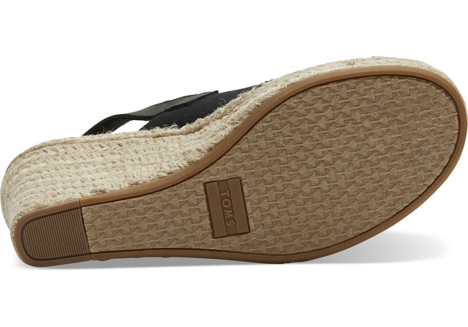 Toms Monica Dolgu Topuk Siyah