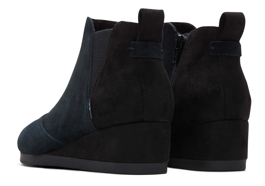 Toms Gençlik Kelsey Bootie Siyah