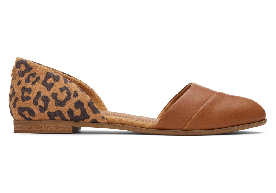 Toms Jutti D'orsay Düz Bronzluk