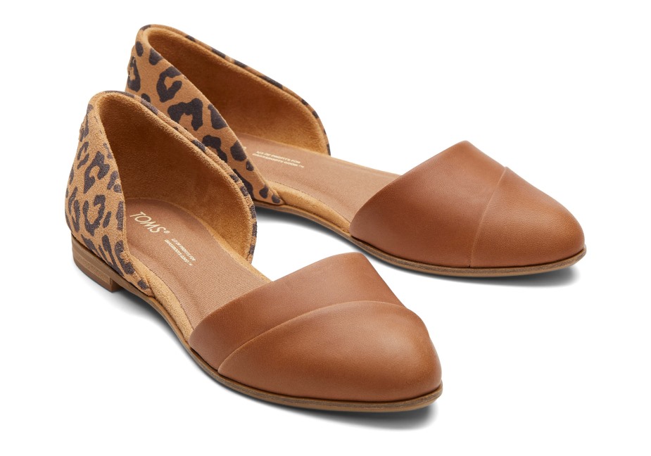 Toms Jutti D'orsay Düz Bronzluk