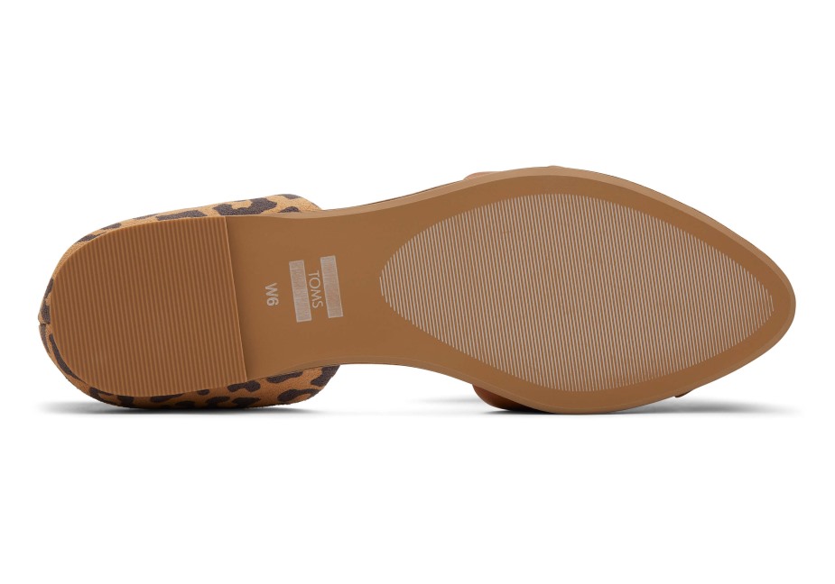 Toms Jutti D'orsay Düz Bronzluk