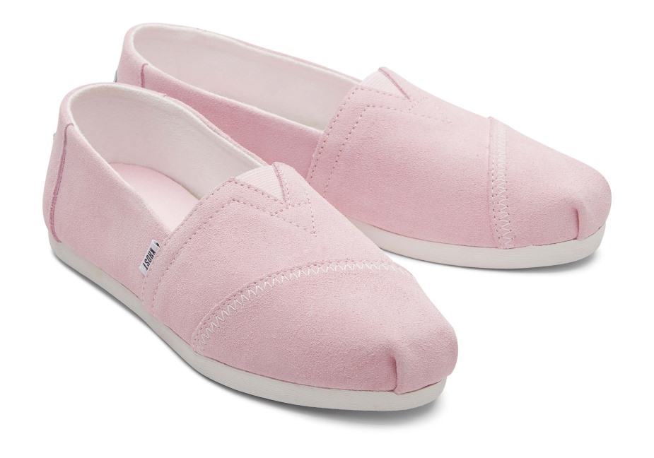 Toms X Krost Alpargata Süet Pembe