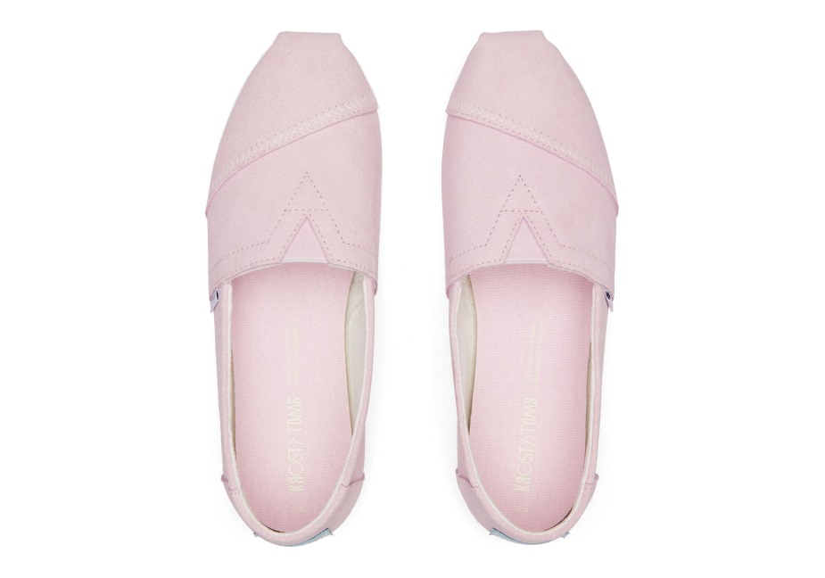 Toms X Krost Alpargata Süet Pembe