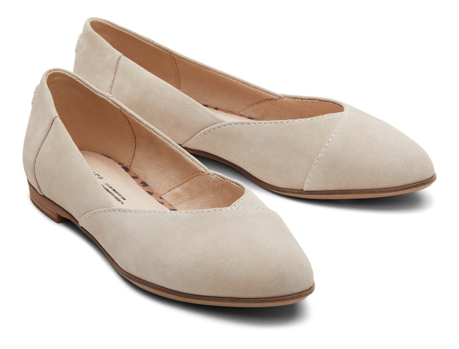Toms Jutti Düzgün Düz Kahverengi