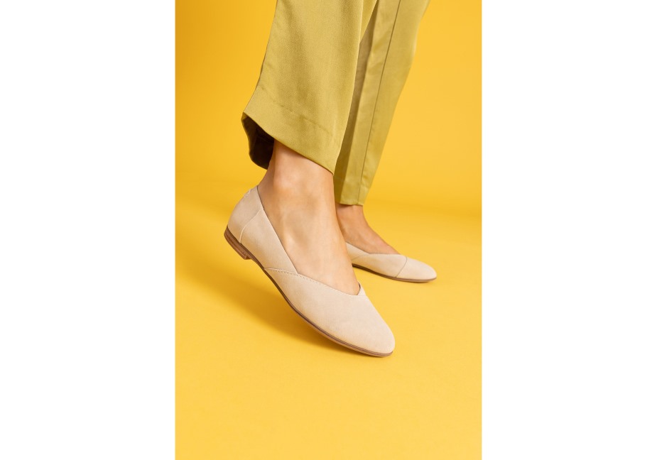 Toms Jutti Düzgün Düz Kahverengi