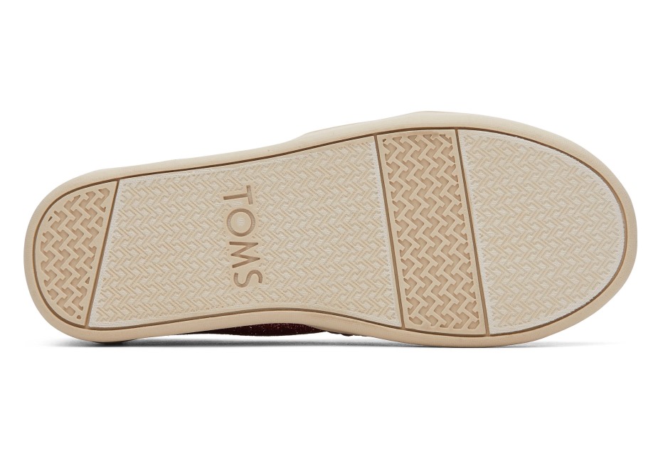 Toms Gençlik Alpargata Pırıltı Koyu Gül