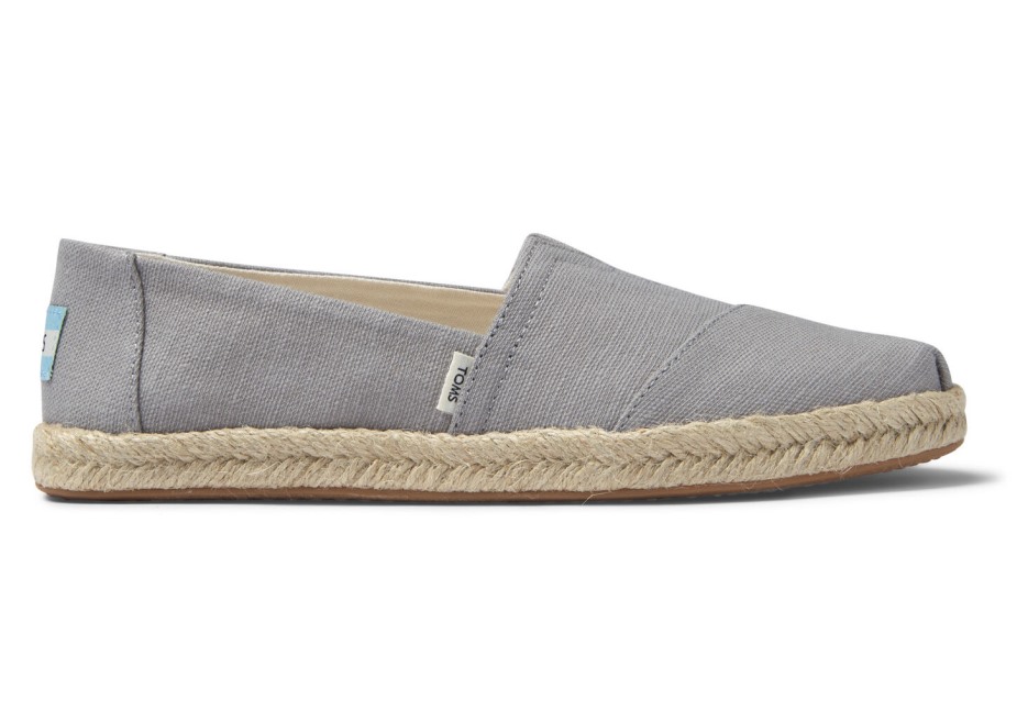 Toms Espadrille Alpargata çiseleyen Gri