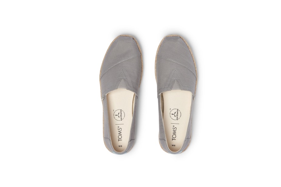 Toms Espadrille Alpargata çiseleyen Gri