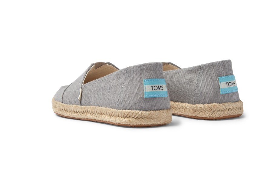 Toms Espadrille Alpargata çiseleyen Gri